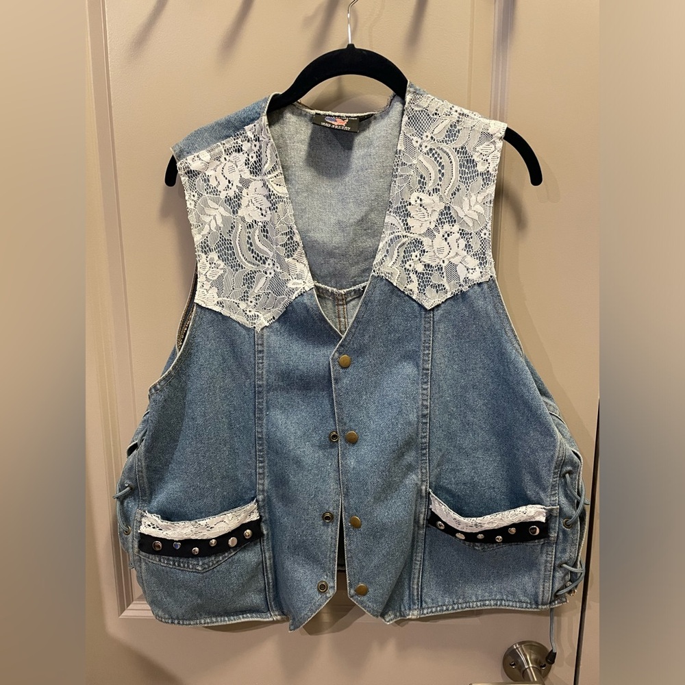 Allstate UPCYCLED Jean Vest